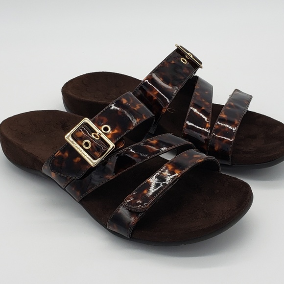 vionic tortoise shell sandals